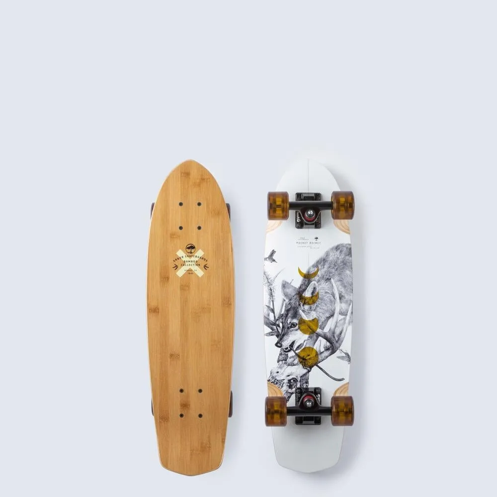 Arbor Cruiser Factory Complete Skateboard Bamboo Pocket Rocket Multi 27"