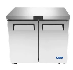 Atosa MGF36FGR Undercounter Freezer Reach-in Two-Section | Denson CFE