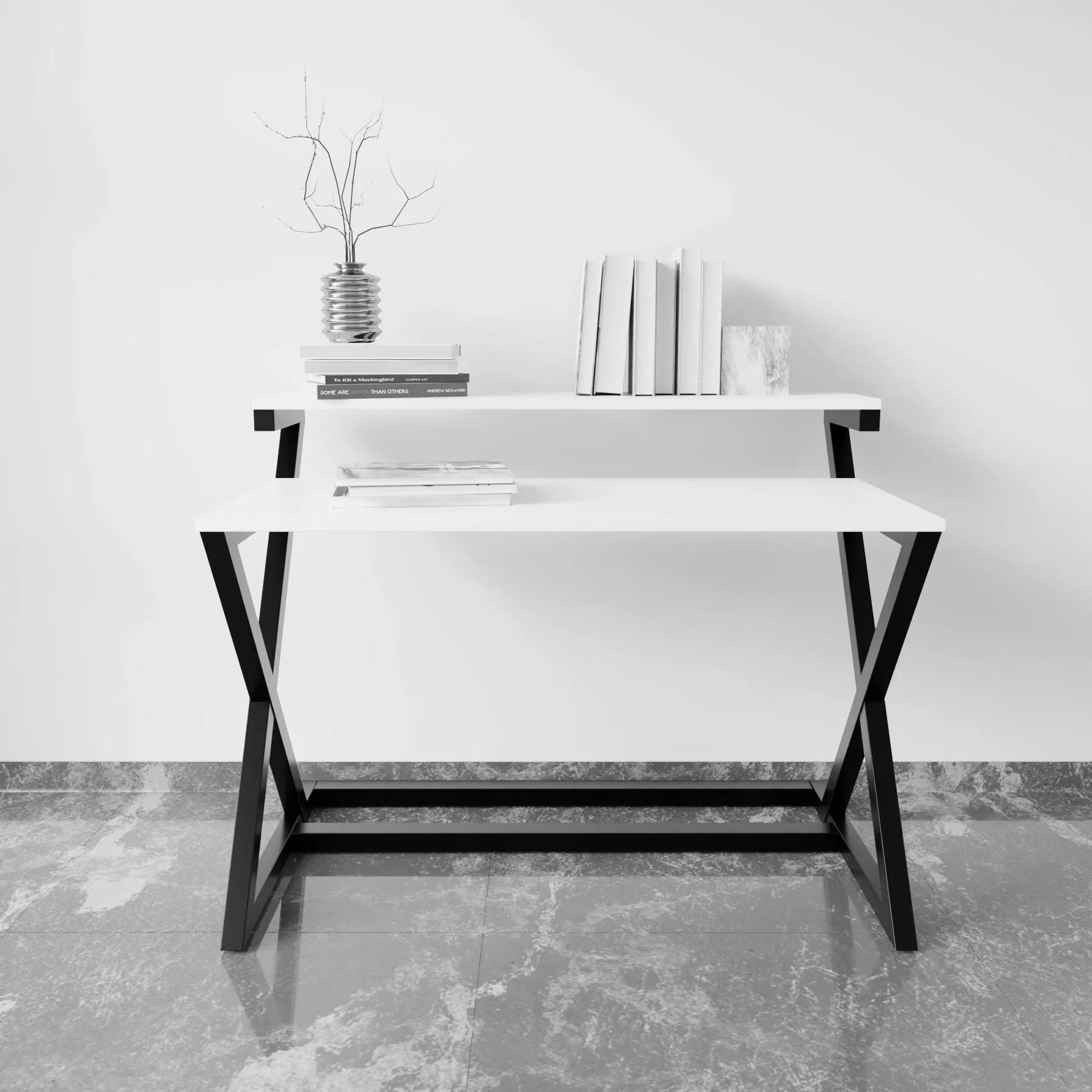 Austin study table in Beige finish