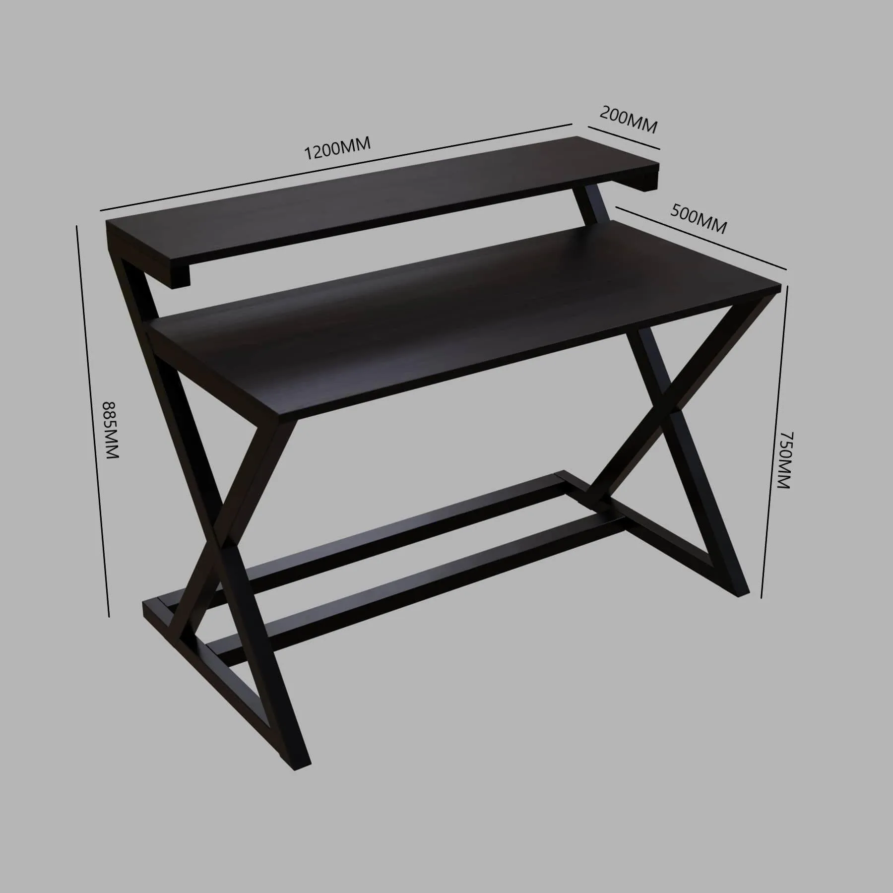 Austin study table in Beige finish