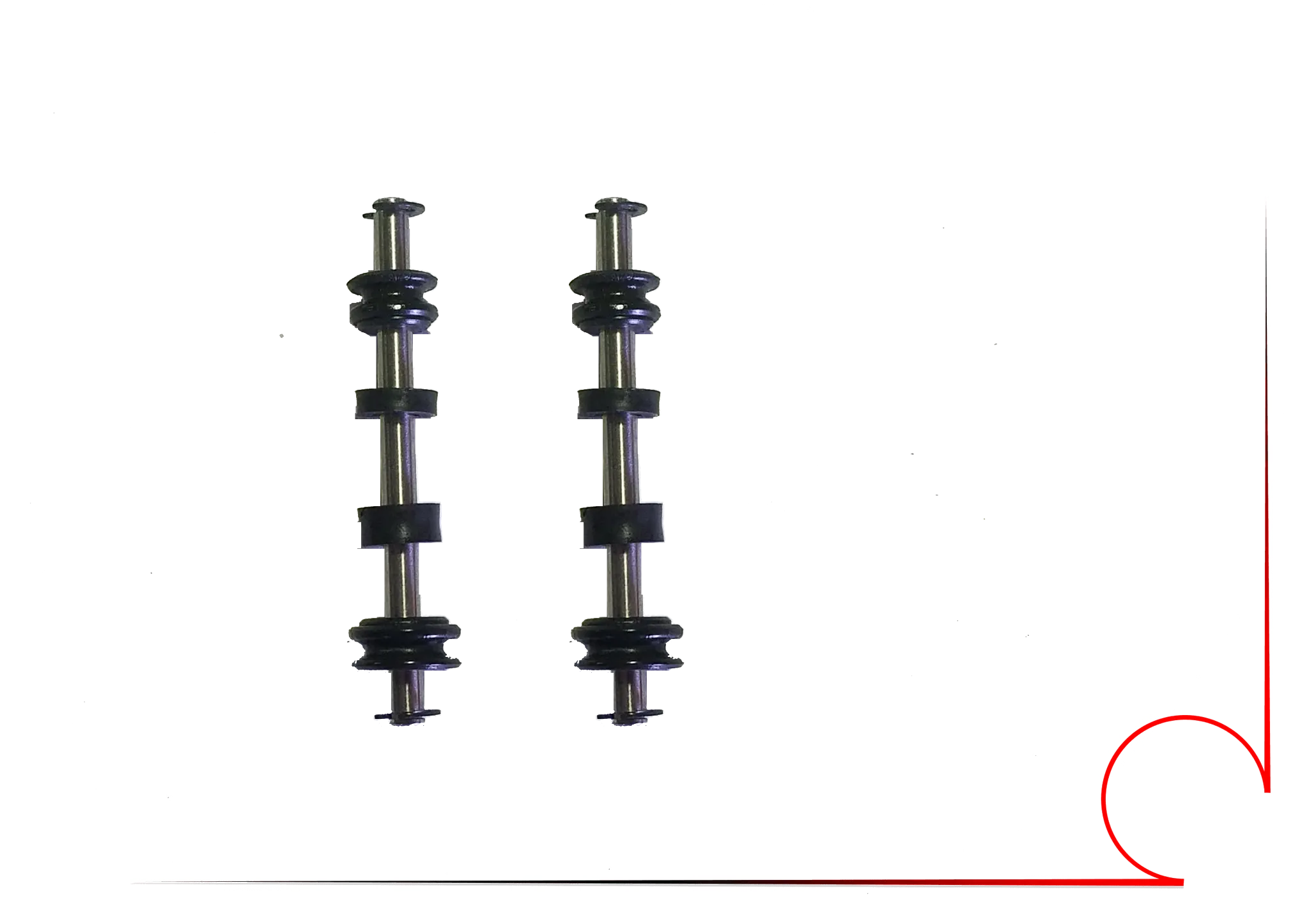 Axle Set - Empire Dragon, Beowulf, Aggressor, Hellhound