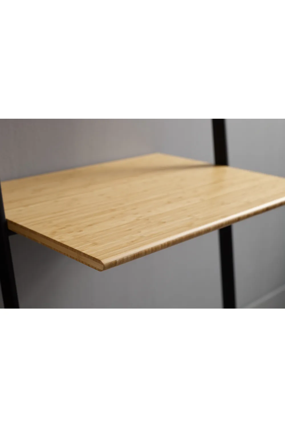 Bamboo Industrial Leaning Desk | Greenington Santa Cruz