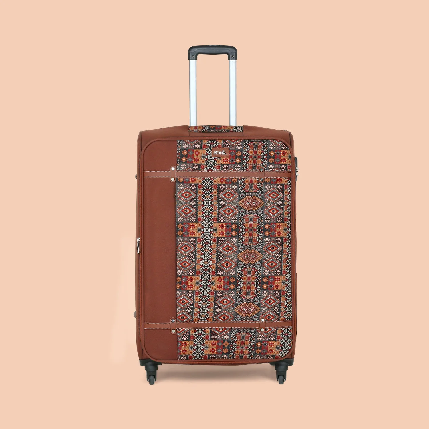 Banaras Elegance Saira Trolley Bag Combo
