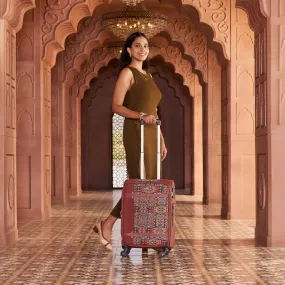 Banaras Elegance Saira Trolley Bag