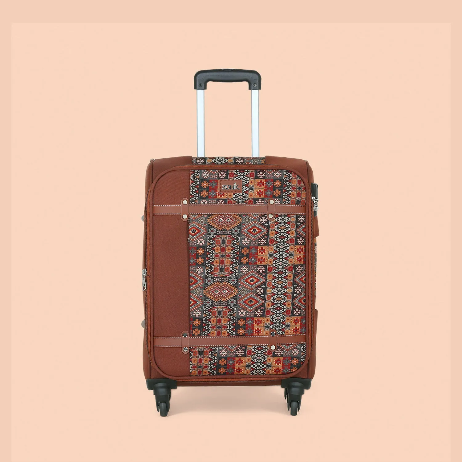 Banaras Elegance Saira Trolley Bag