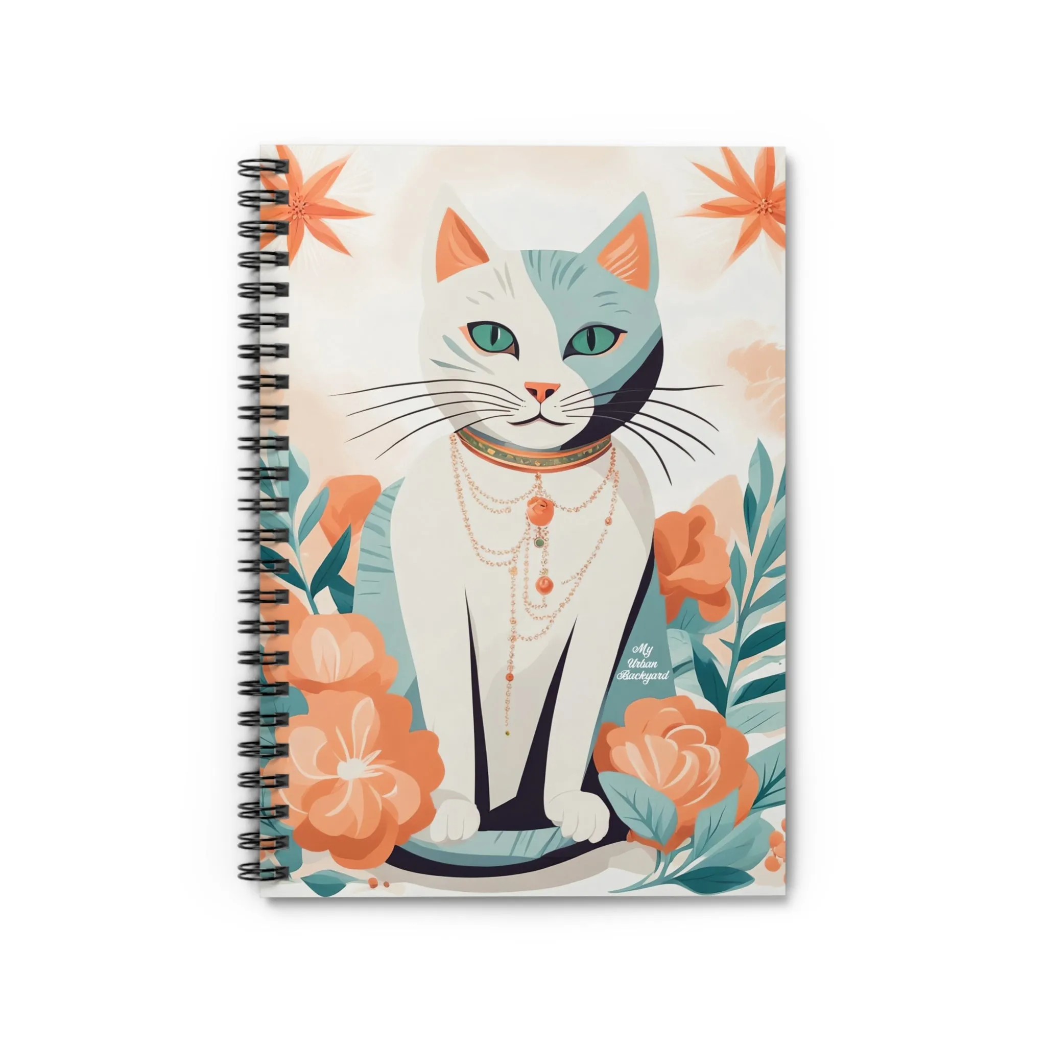 Bella Whiskers, Spiral Notebook Journal - Write in Style