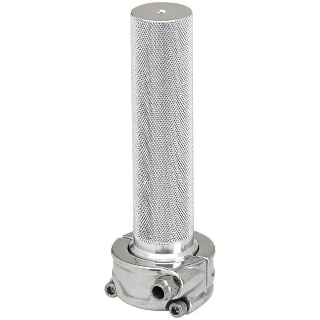 Biltwell Cast Whiskey Throttle 1" Single - Polished