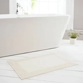 Bliss Pima Cotton Bath Mat - Cream