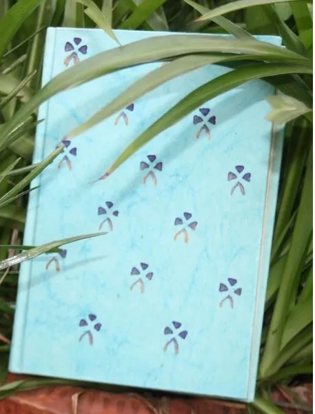 Block print Hardbound Notebooks (5"x7")