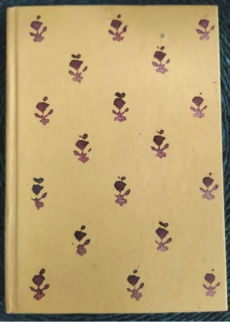 Block print Hardbound Notebooks (5"x7")