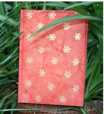 Block print Hardbound Notebooks (5"x7")
