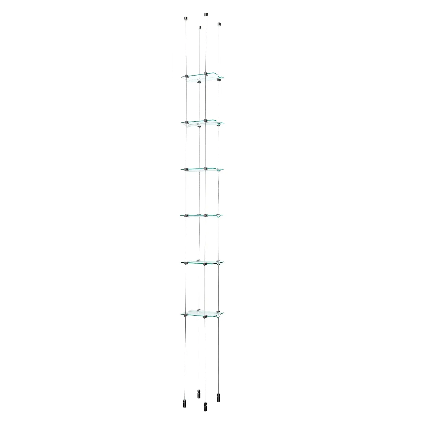 Blue Grouse 6 Bottle Float Cable Wine Racking Display Kit