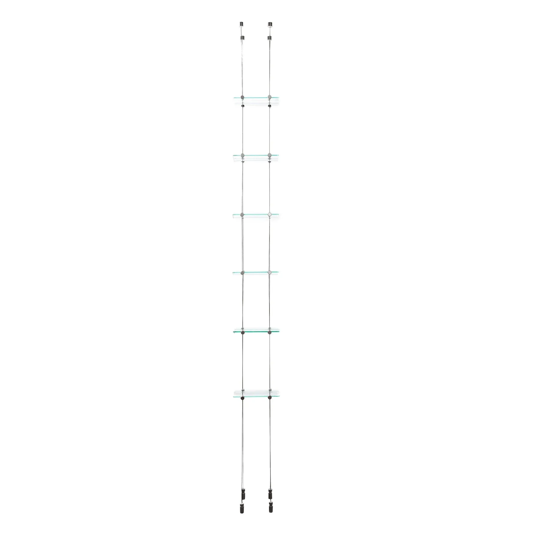Blue Grouse 6 Bottle Float Cable Wine Racking Display Kit