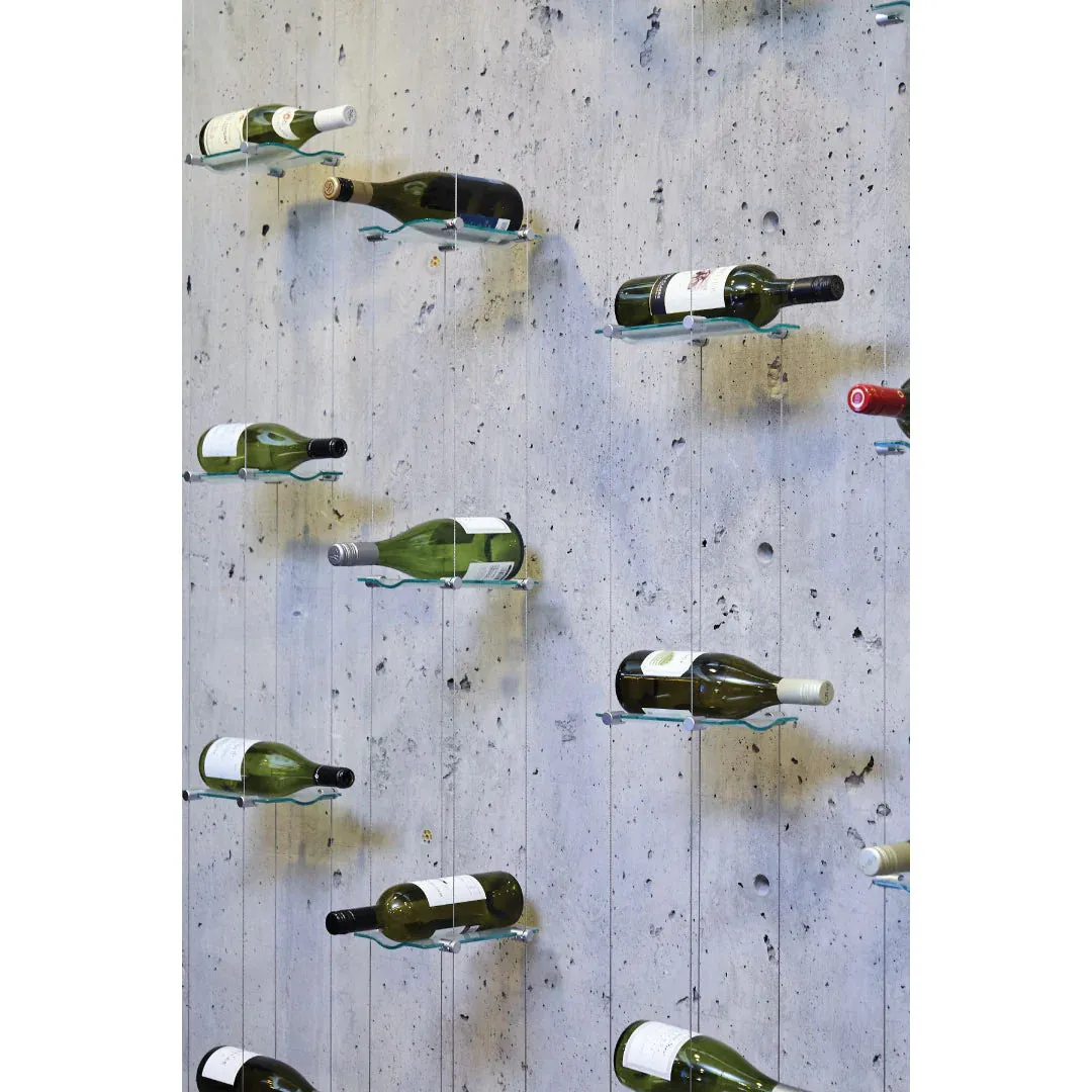 Blue Grouse 6 Bottle Float Cable Wine Racking Display Kit
