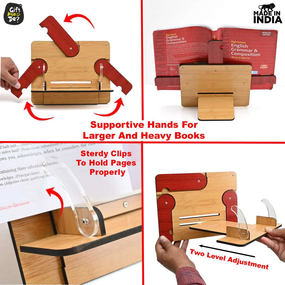 Book Reading Stand | Book Accessories | Book Stand For All Book Size