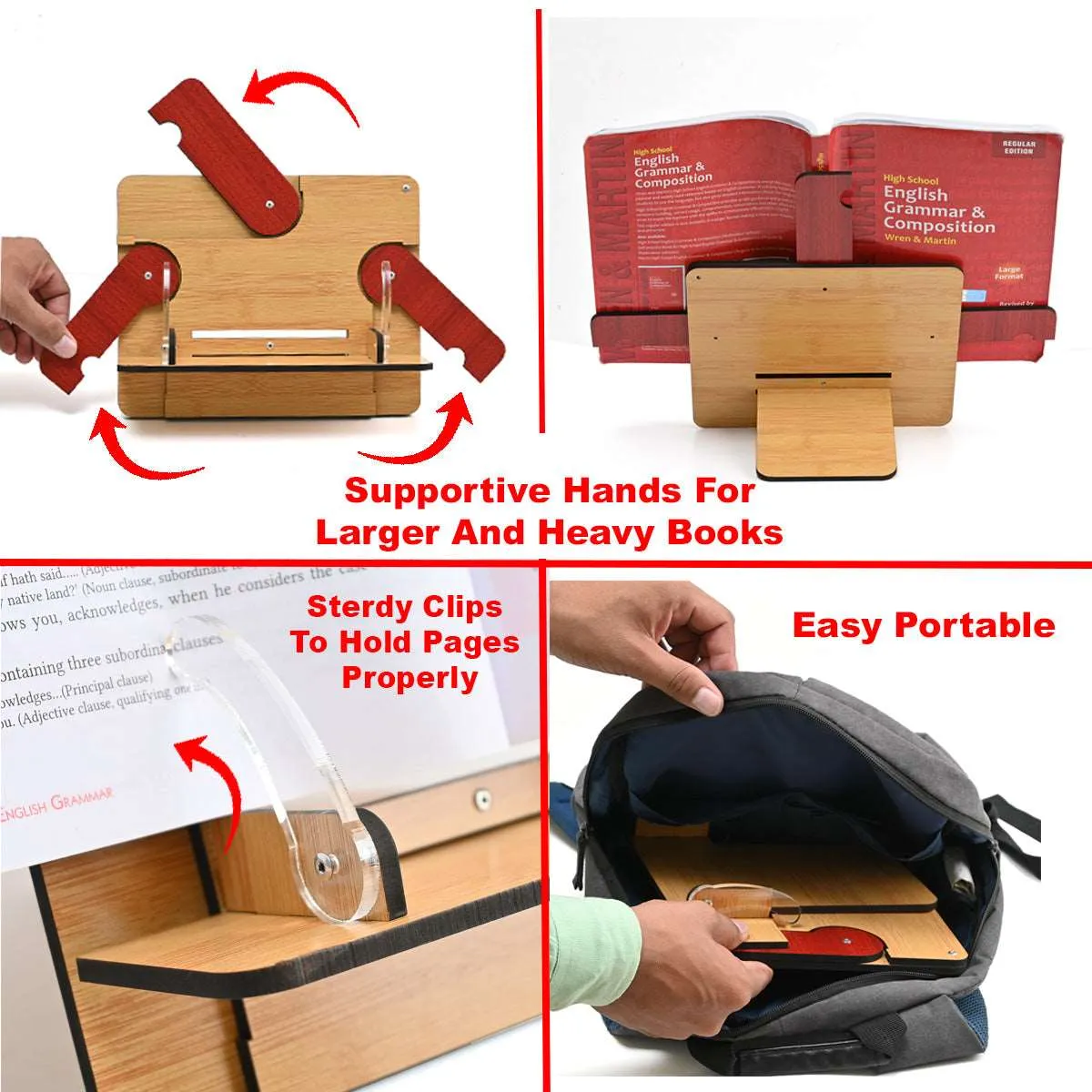 Book Reading Stand | Book Accessories | Book Stand For All Book Size