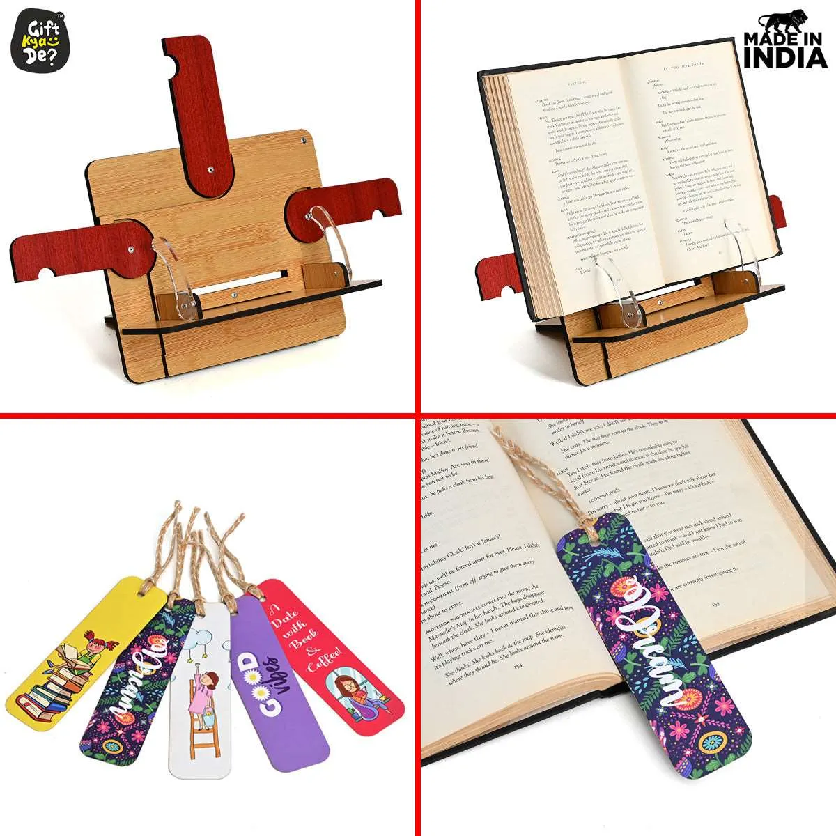 Book Reading Stand | Book Accessories | Book Stand For All Book Size