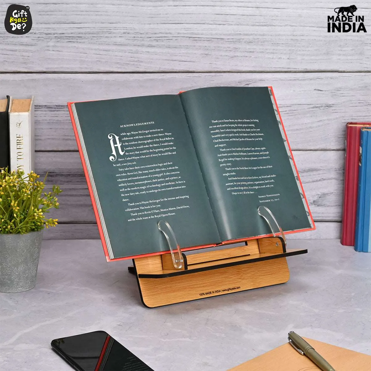 Book Reading Stand | Book Accessories | Book Stand For All Book Size