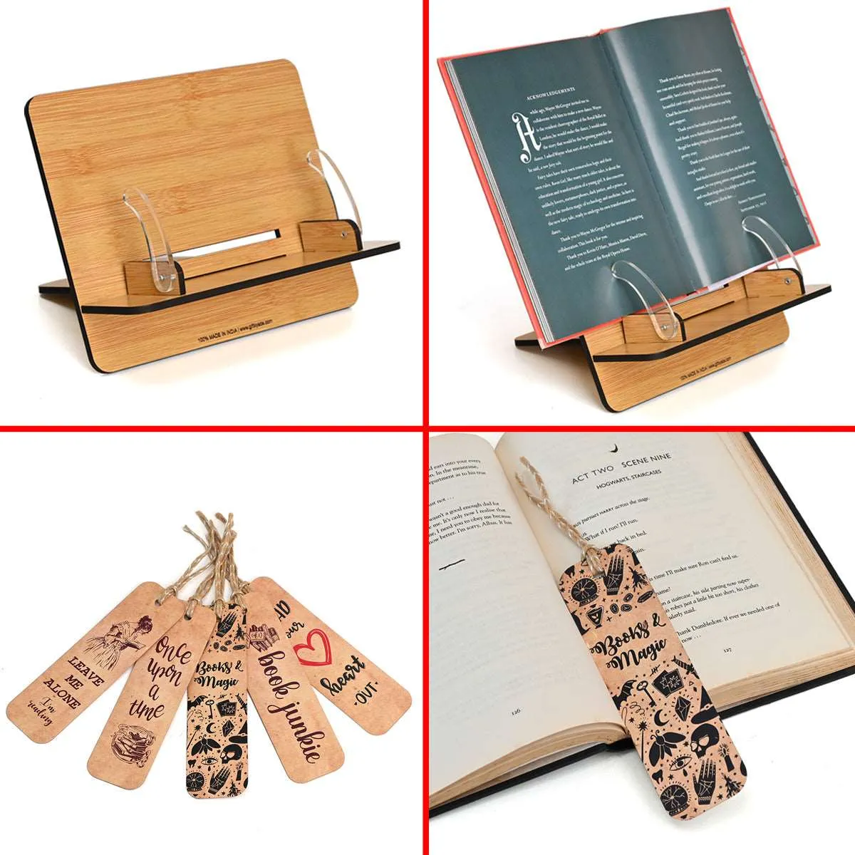 Book Reading Stand | Book Accessories | Book Stand For All Book Size