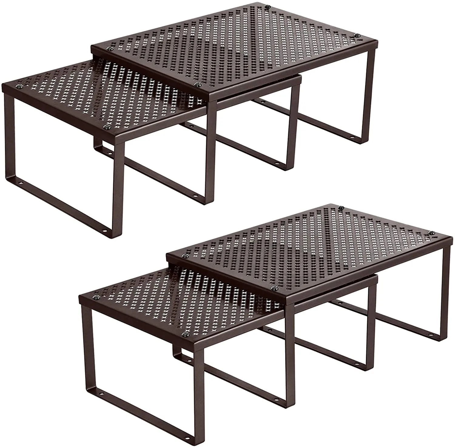 Cabinet Shelf Organizer, Stackable, Expandable