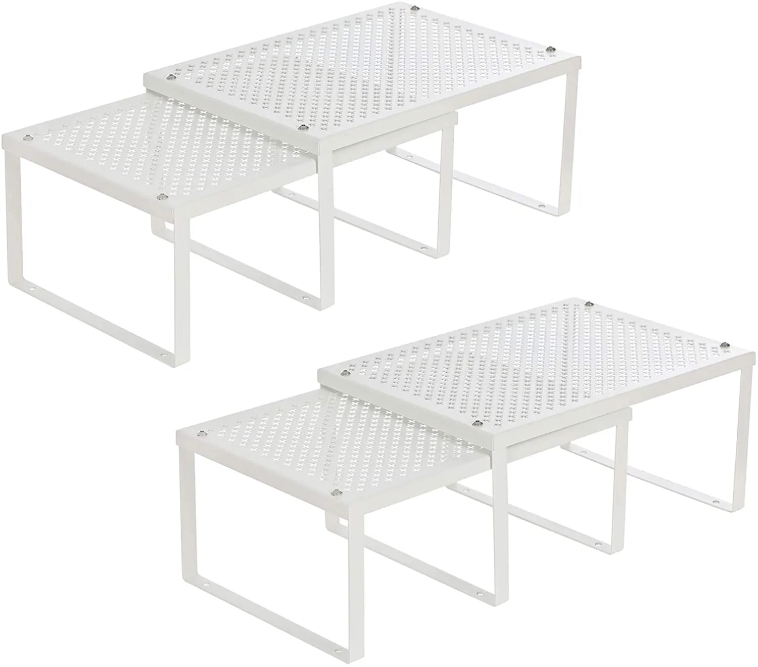 Cabinet Shelf Organizer, Stackable, Expandable