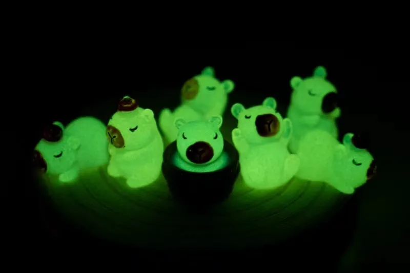 Capybara Glow in the Dark Mini Figure Blind Box