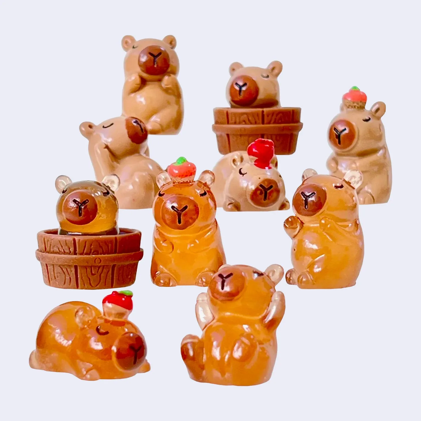 Capybara Glow in the Dark Mini Figure Blind Box