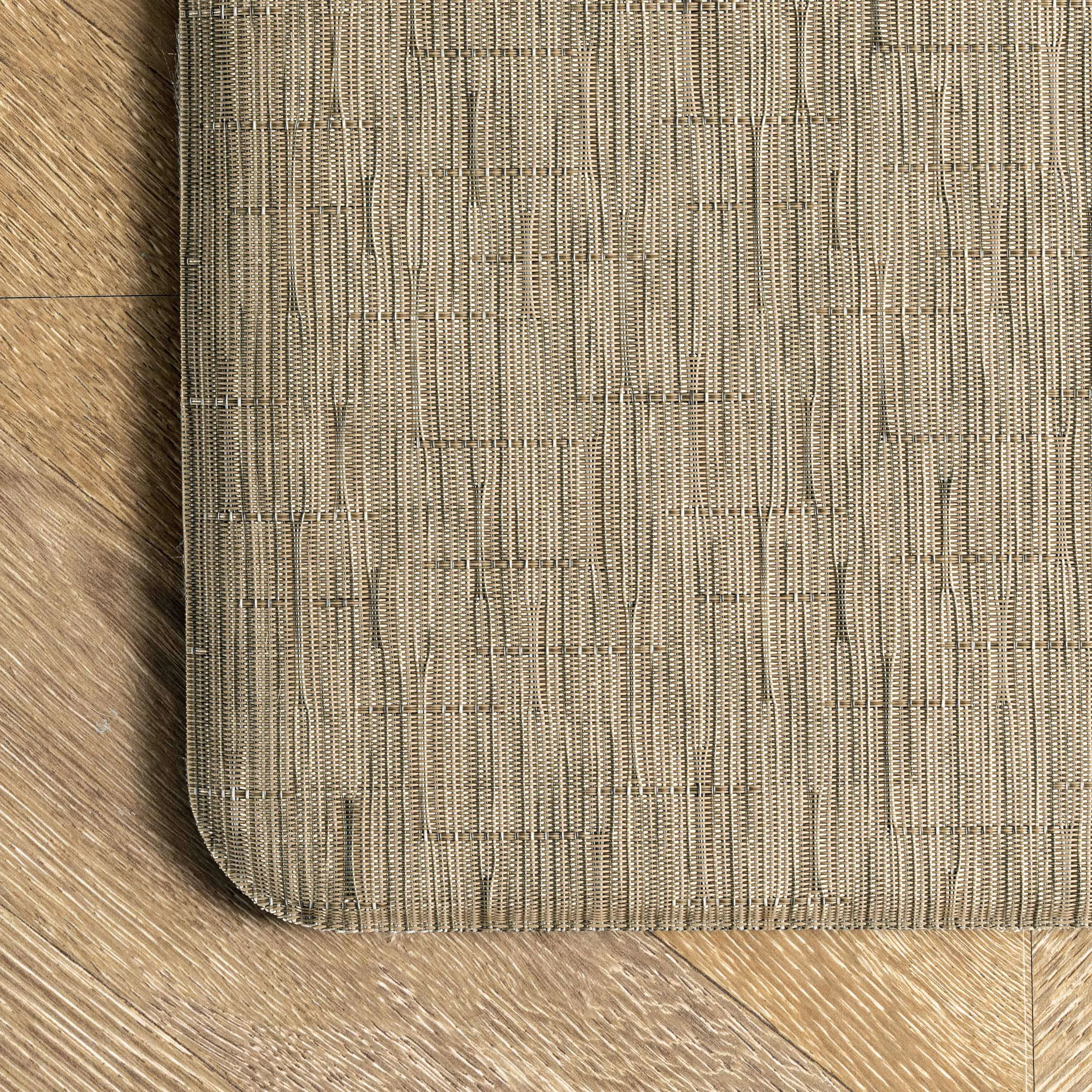 Casual Crosshatched Anti Fatigue Kitchen Or Laundry Room Comfort Mat