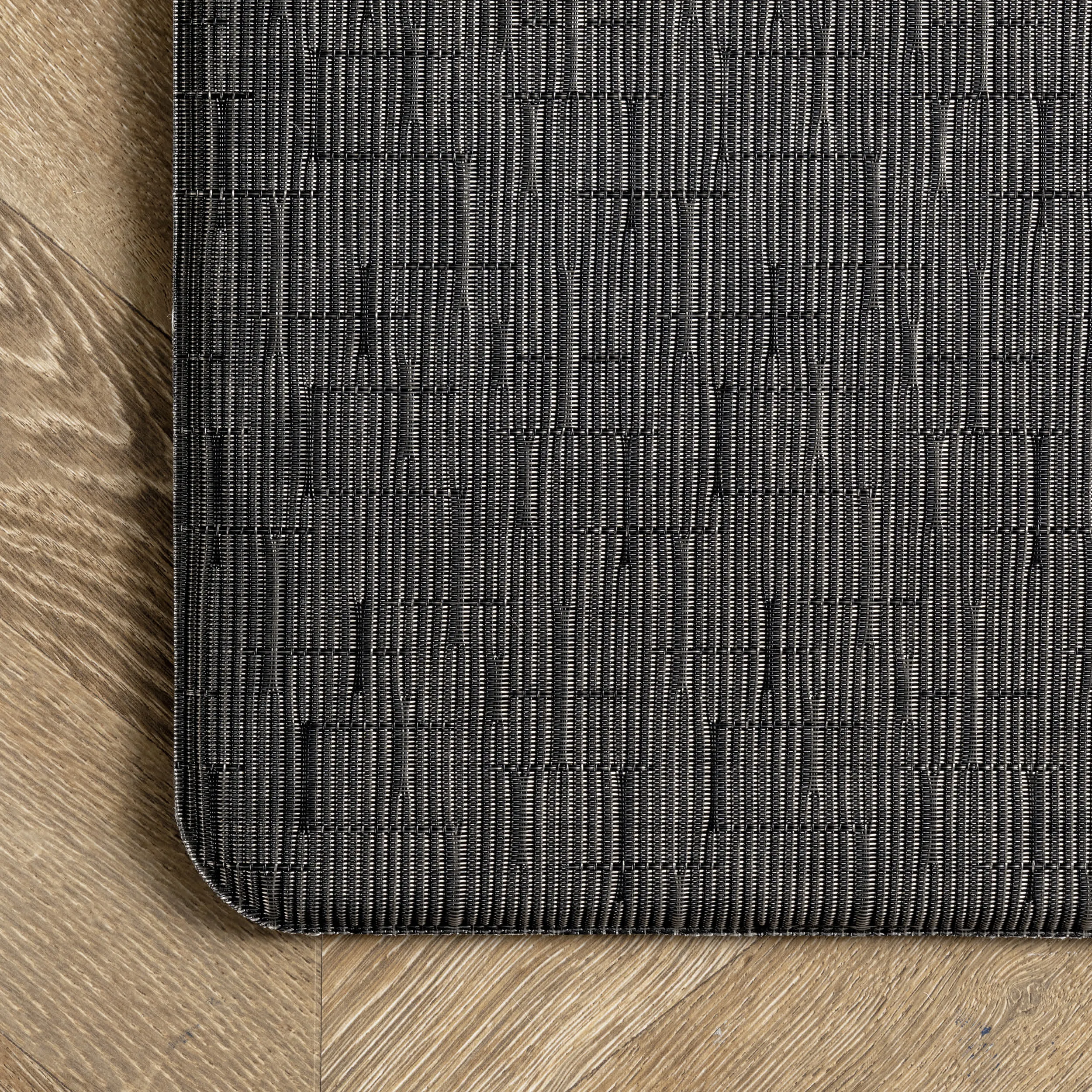 Casual Crosshatched Anti Fatigue Kitchen Or Laundry Room Comfort Mat