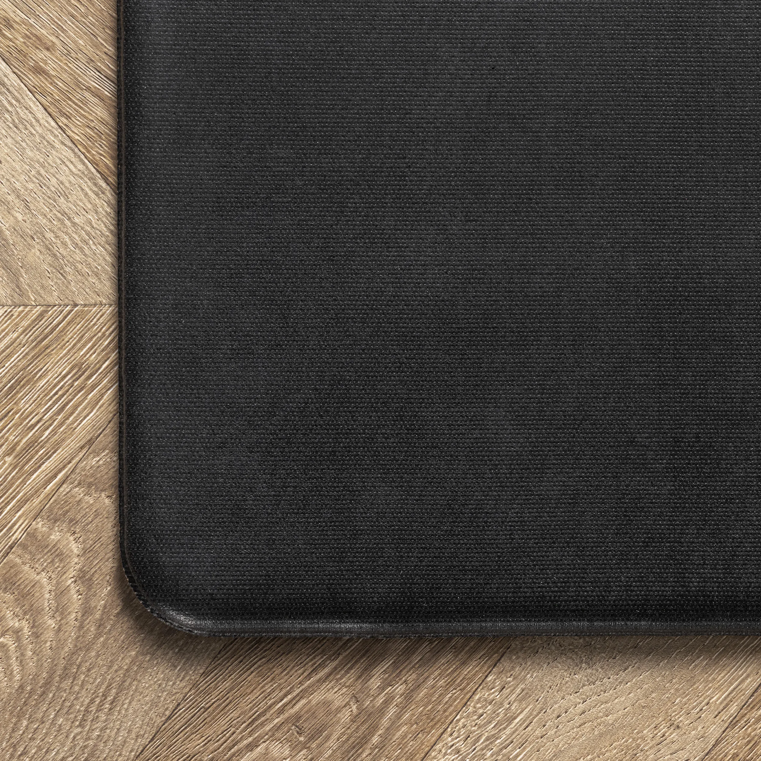 Casual Crosshatched Anti Fatigue Kitchen Or Laundry Room Comfort Mat