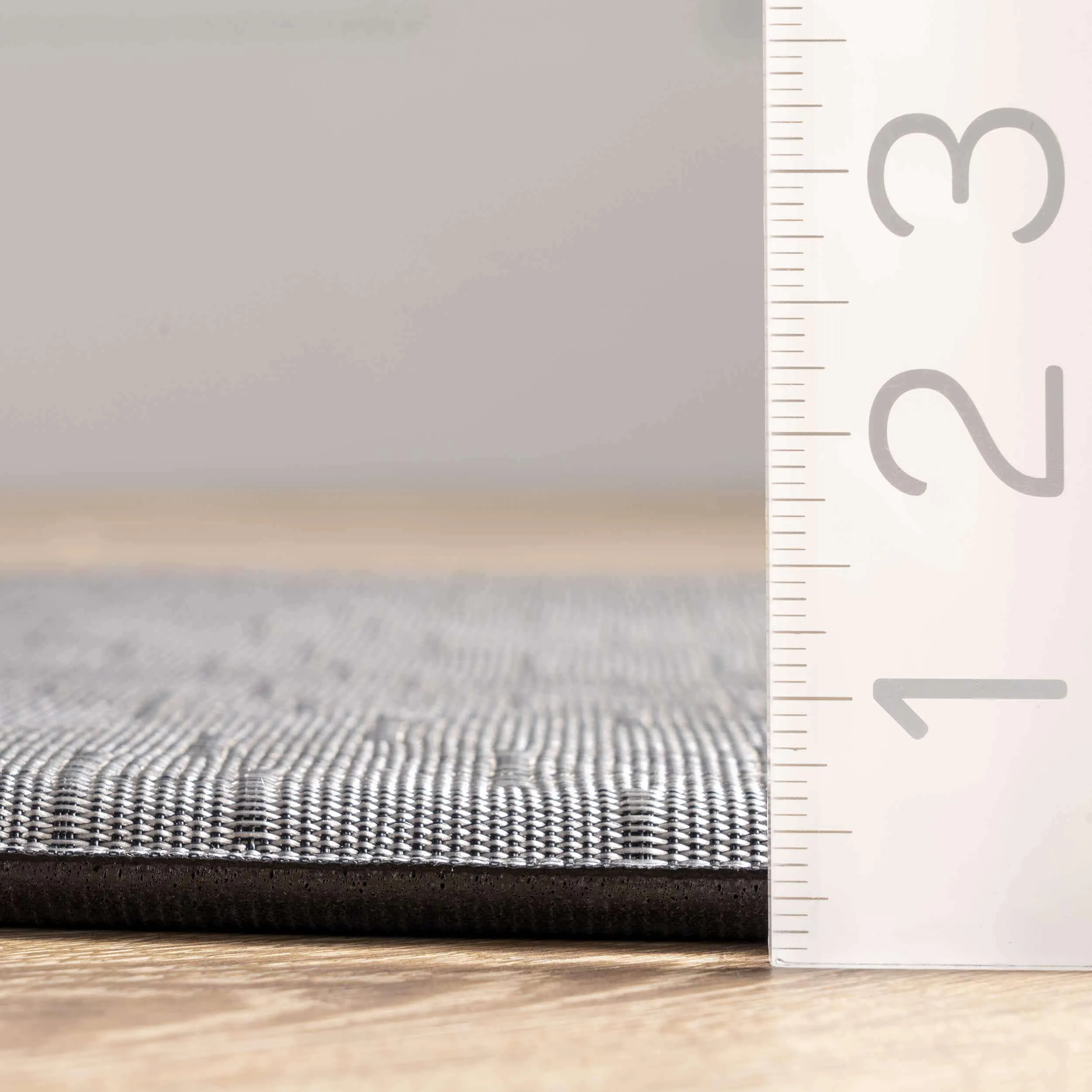 Casual Crosshatched Anti Fatigue Kitchen Or Laundry Room Comfort Mat