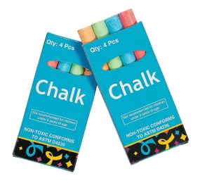 Chalk, 4 pc Box (36 per unit),#852221, E-21