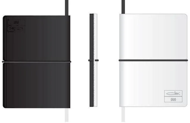 CIAK DUO Pocket Notebook -- Black   White