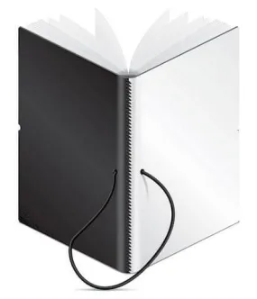 CIAK DUO Pocket Notebook -- Black   White