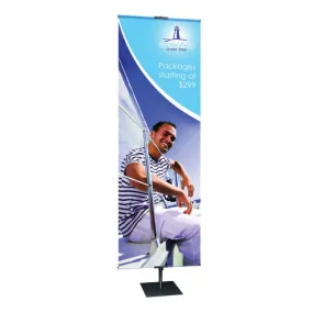 Classic Portable Adjustable Banner Stands | Height 24" to 42"