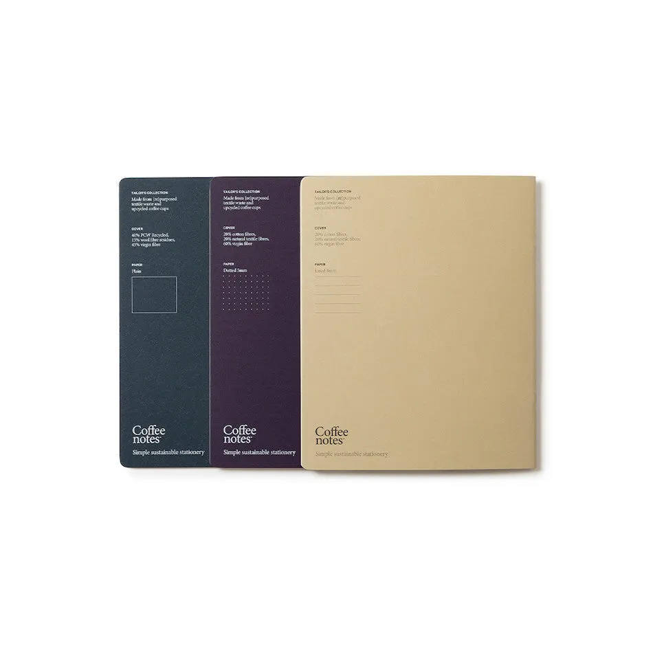 Coffeenotes Grande Notebook Tailor's Collection