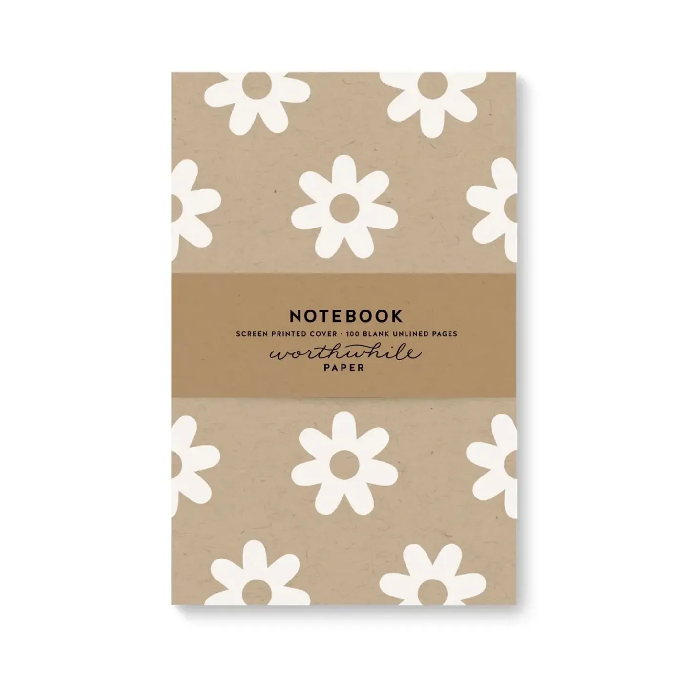 Daisy Pattern Notebook - Blank