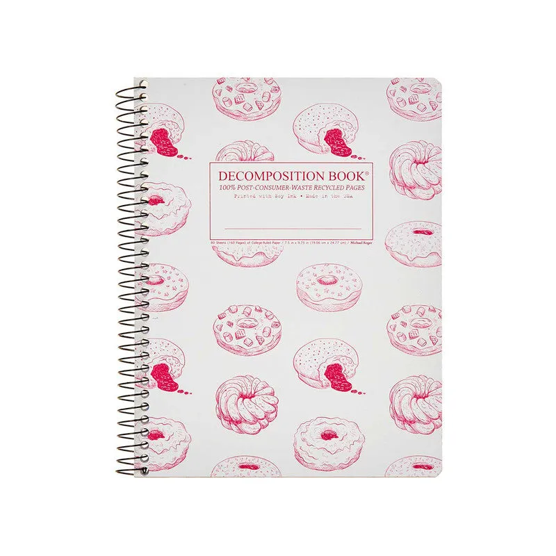 Decomposition Book Spiral Large Notebook