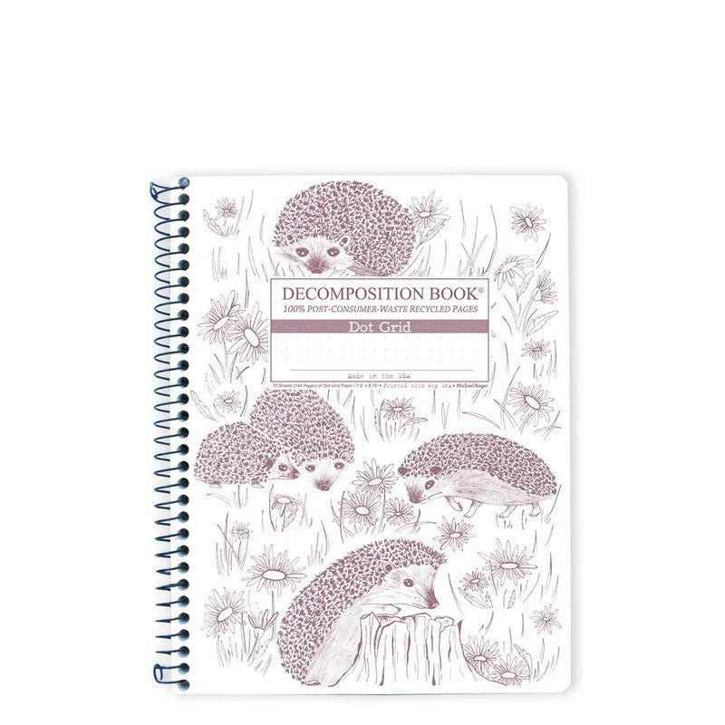 Decomposition Book Spiral Large Notebook