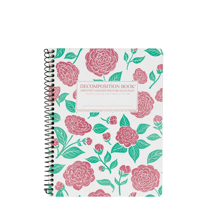 Decomposition Book Spiral Large Notebook