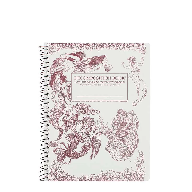 Decomposition Book Spiral Large Notebook