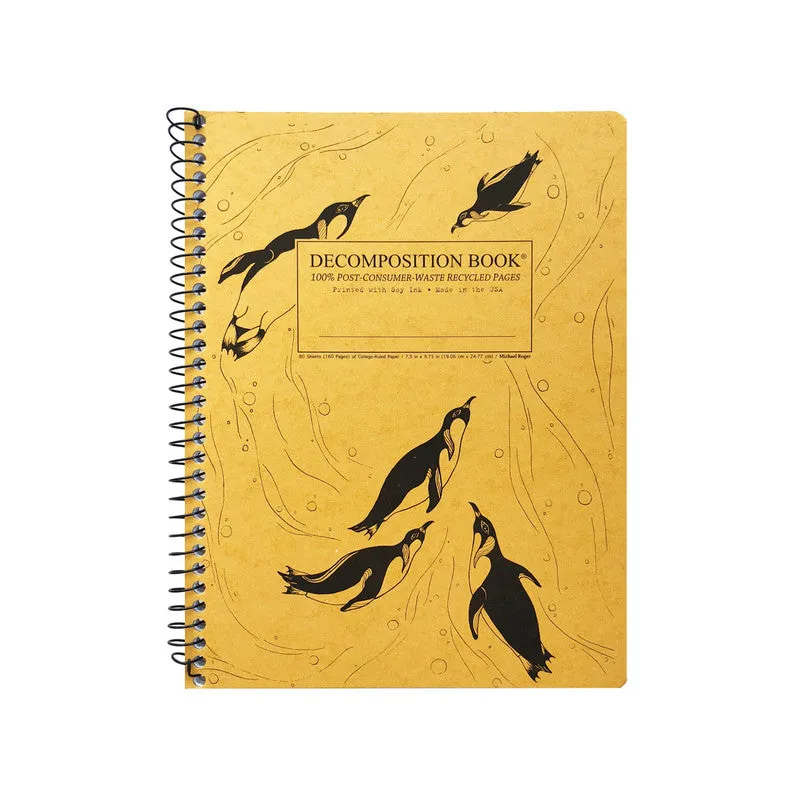 Decomposition Book Spiral Large Notebook