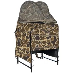 Drake Ghillie Shallow Water Chair Blind