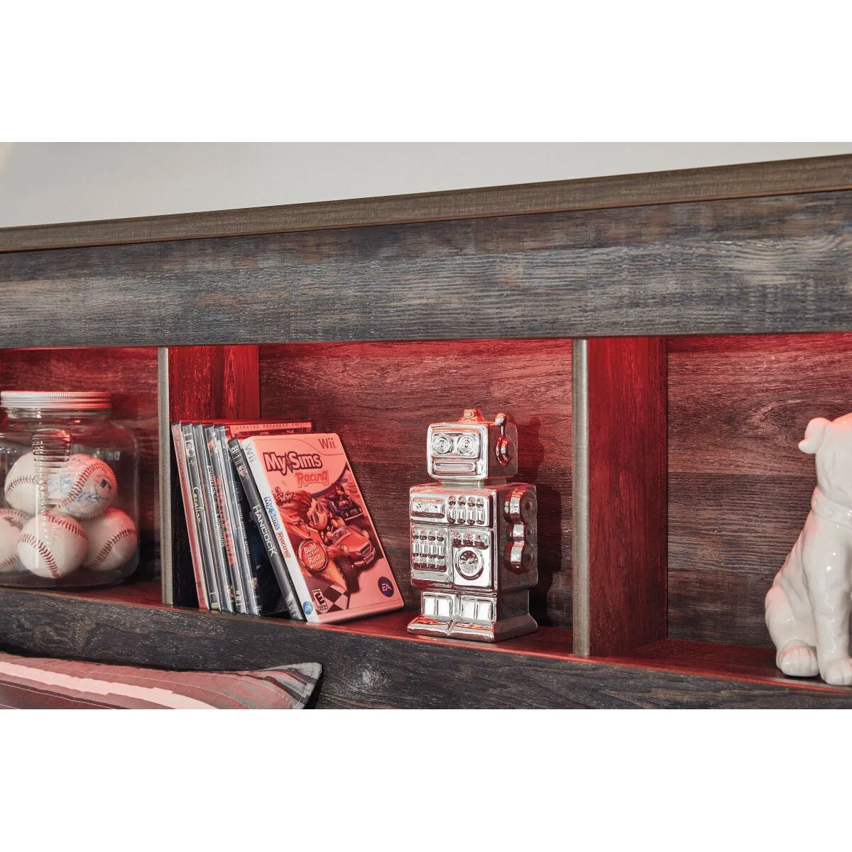 Drystan 4 Drawer Bookcase Storage Bed