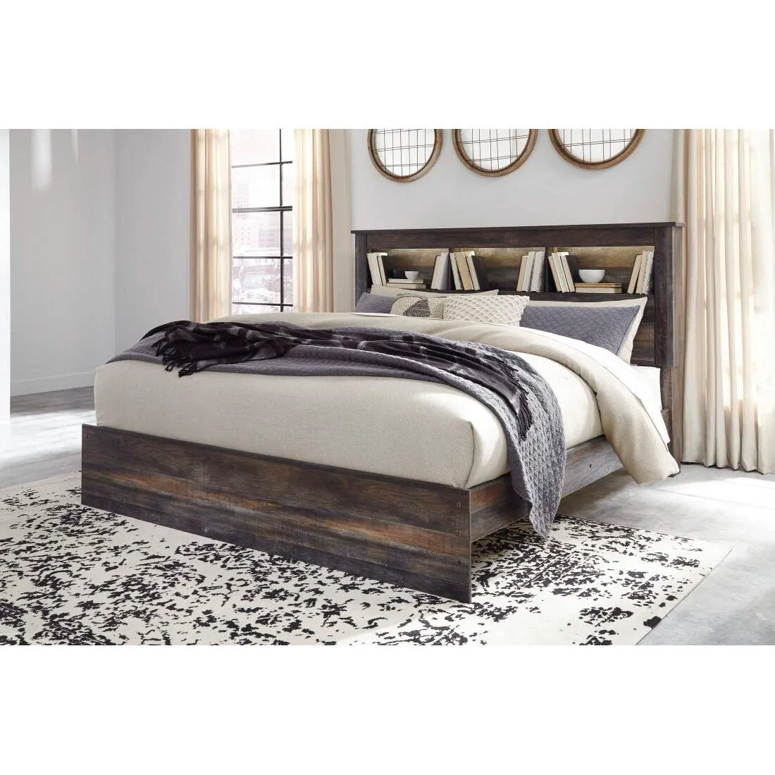 Drystan 4 Drawer Bookcase Storage Bed