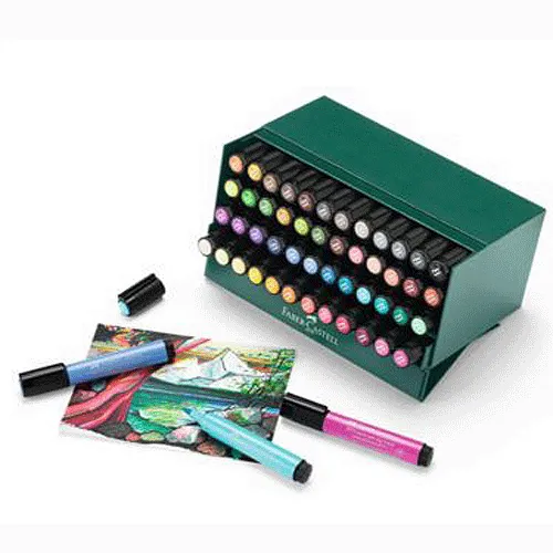 FABER-CASTELL PTT ARTIST PEN BIG BRUSH BOX OF 48