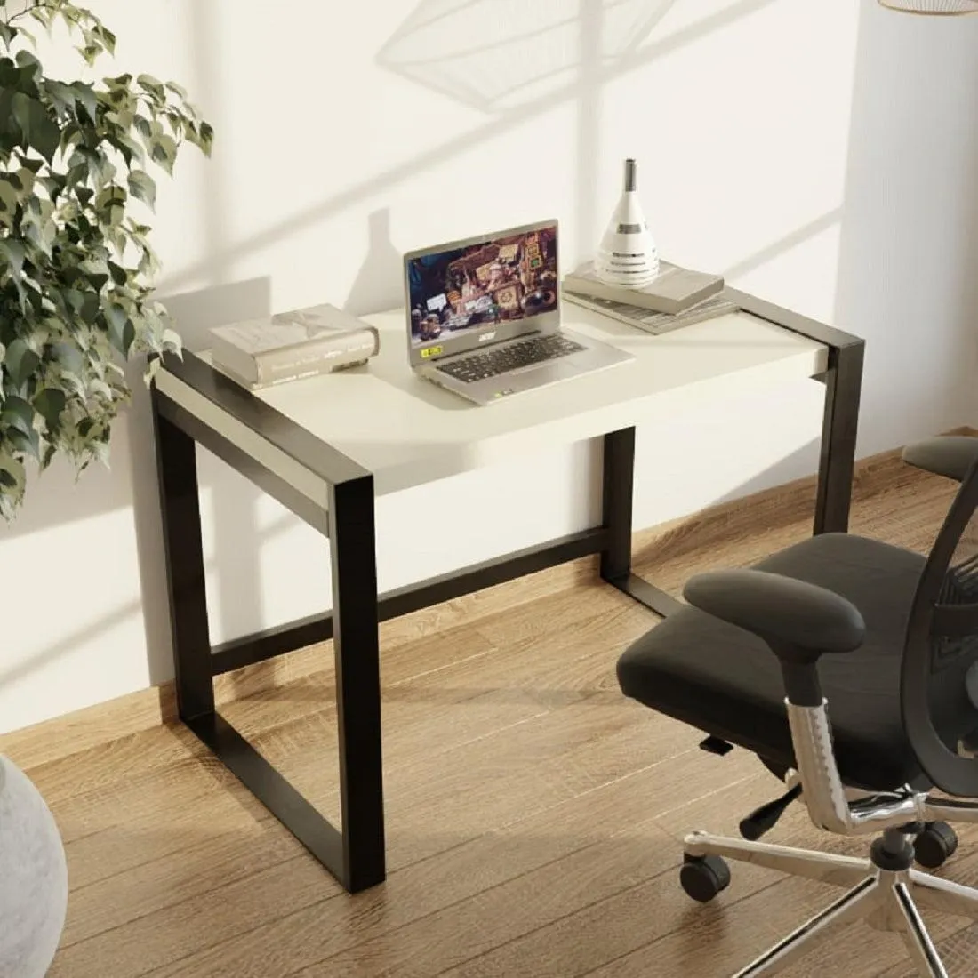 Fabio writing desk Beige finish