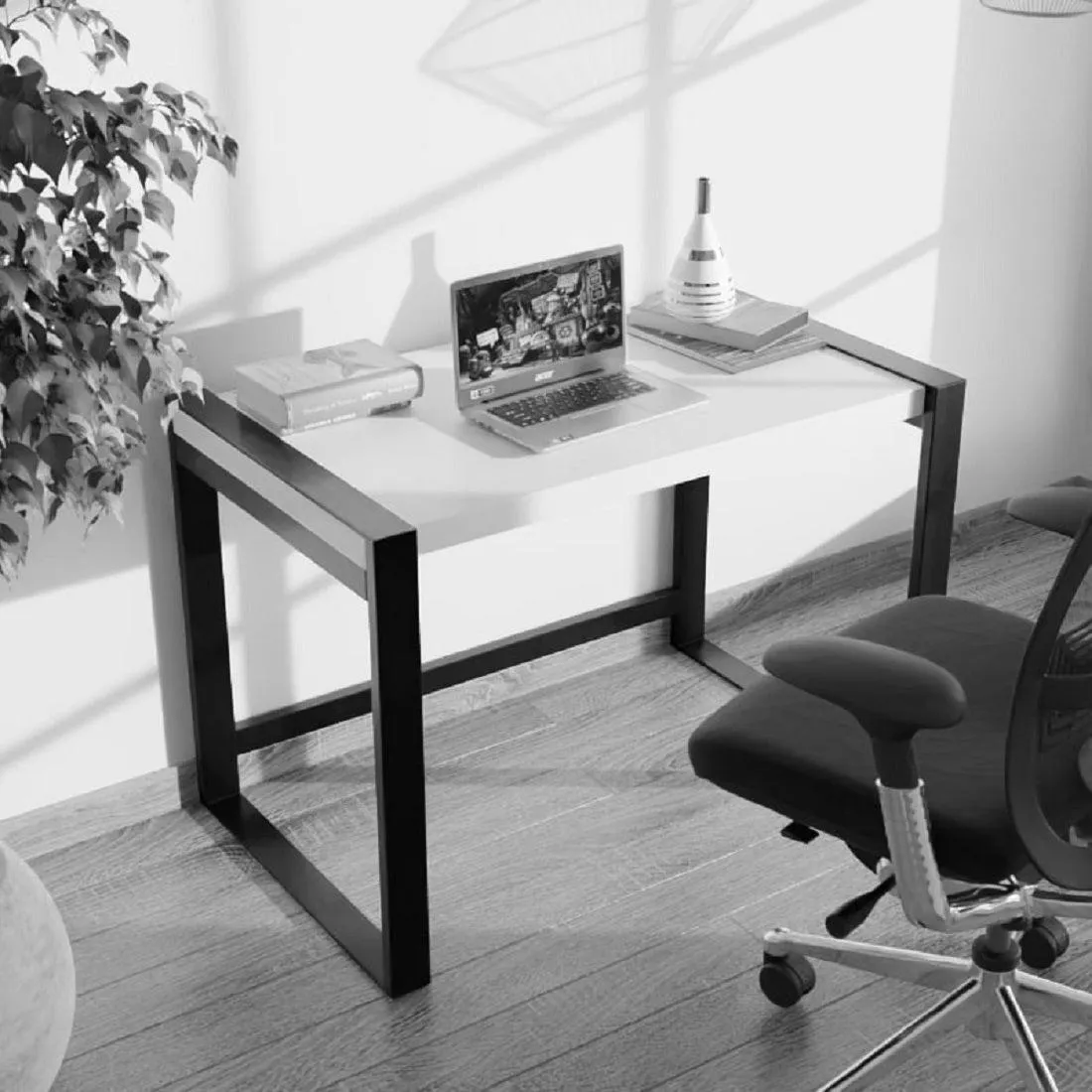 Fabio writing desk Beige finish