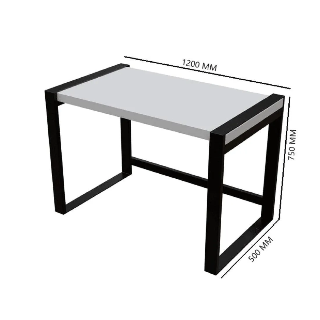 Fabio writing desk Beige finish