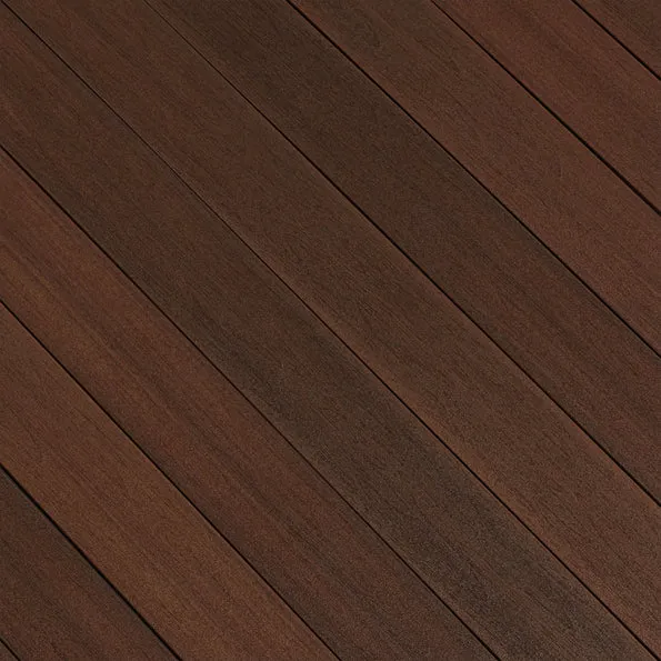 FIBERON CONCORDIA GROOVED DECKING BURNT UMBER  1 in x 6 in x 16 ft
